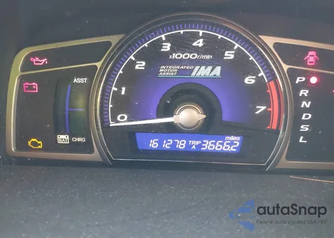 2009 Honda Civic Hybrid z USA, uszkodzony, nr VIN JHMFA362X9S008298